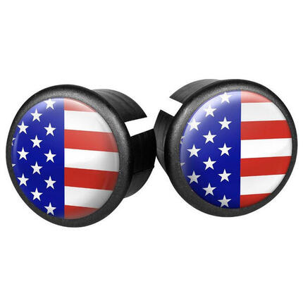 Lot de 2 bouchons de cintre vélo route Velox Doming Usa