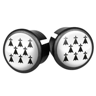 Set di 2 tappi manubrio per bici da corsa Velox Doming Bretagne