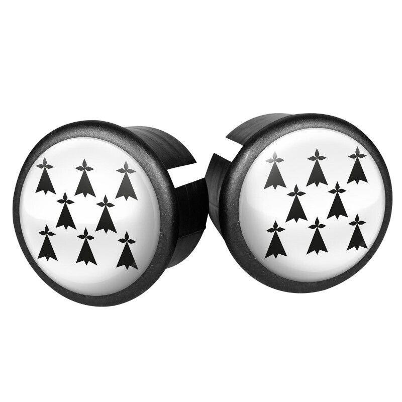 Velox - Lot De 2 Bouchons De Cintre Vélo Route Velox Doming Bretagne - Pièce Habitacle Vèlo - Blanc|bleu - Decathlon