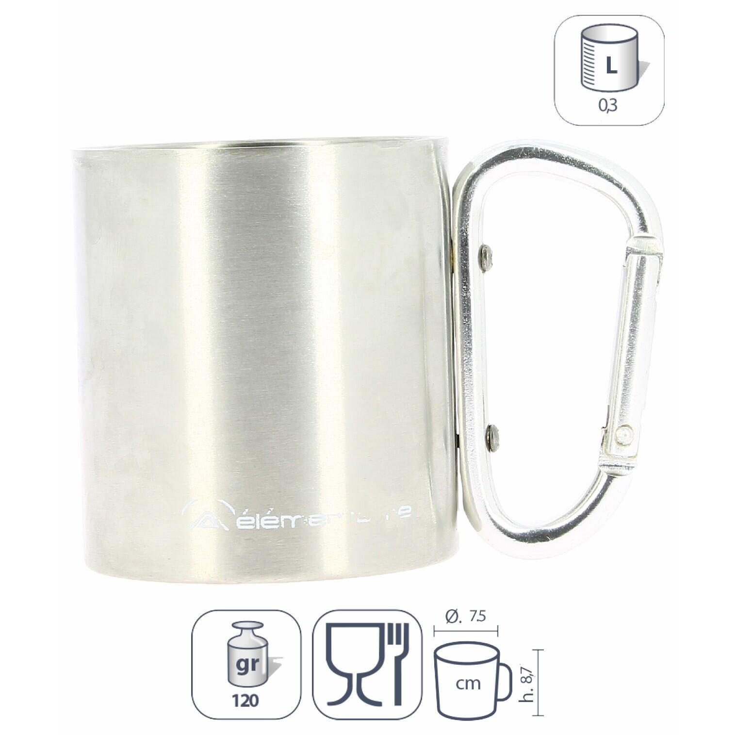 ELEMENTERRE Tazza in acciaio Élémenterre Mahon