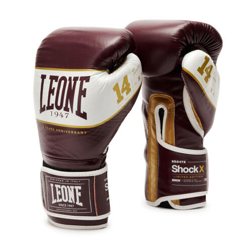 Montana - Gants De Boxe Montana Shock X Legio - Gants De Boxe - Marron|rouge - 10 Oz - Decathlon
