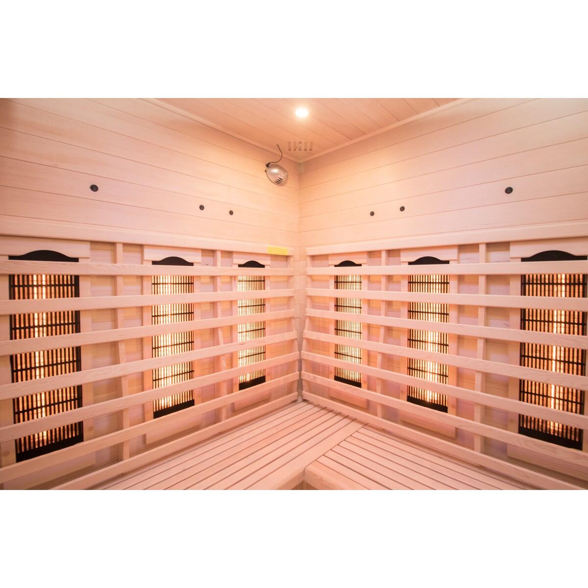 Apollon Quartz 3/4 pl. – Sauna infrarouge design pour relaxation complète 3/7