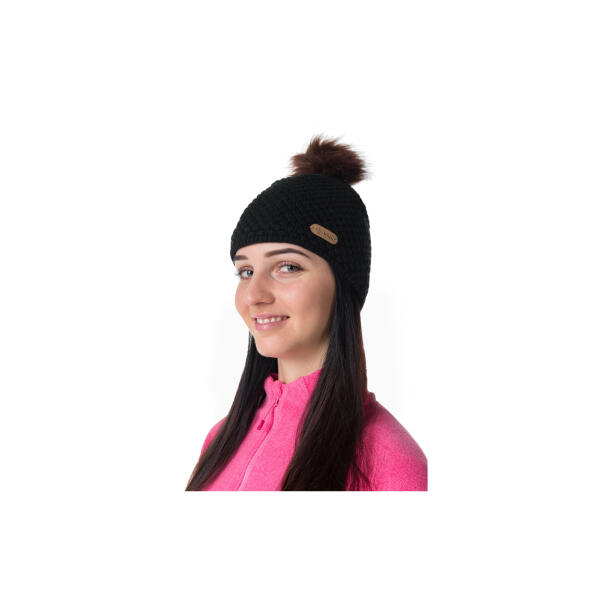 Bonnet à pompom femme Kilpi 2/3