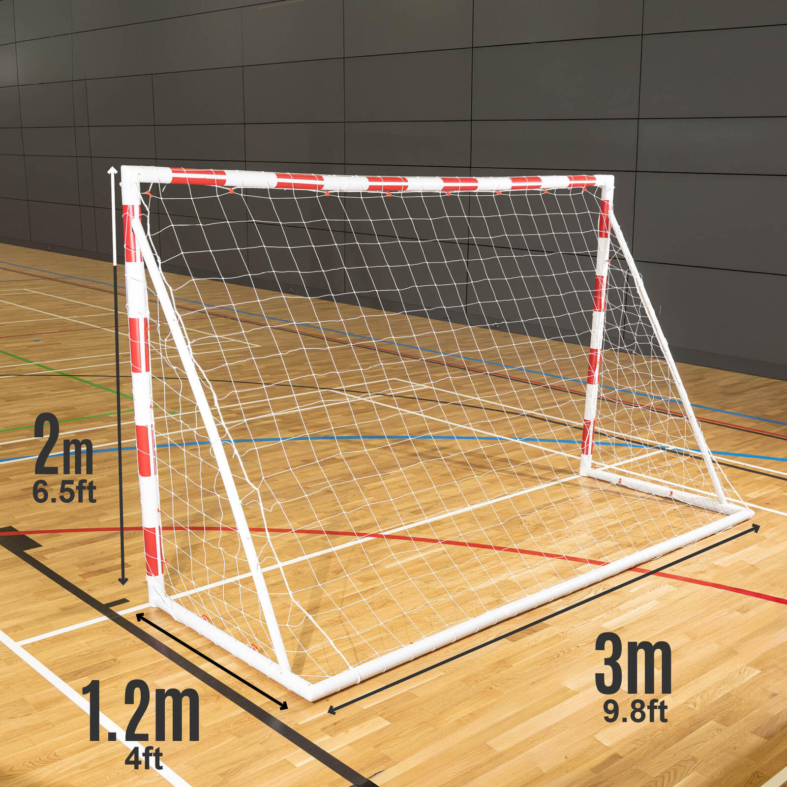 Bramka Do Piłki Ręcznej Quickplay Q-Fold Handball 3X2 M 5/7