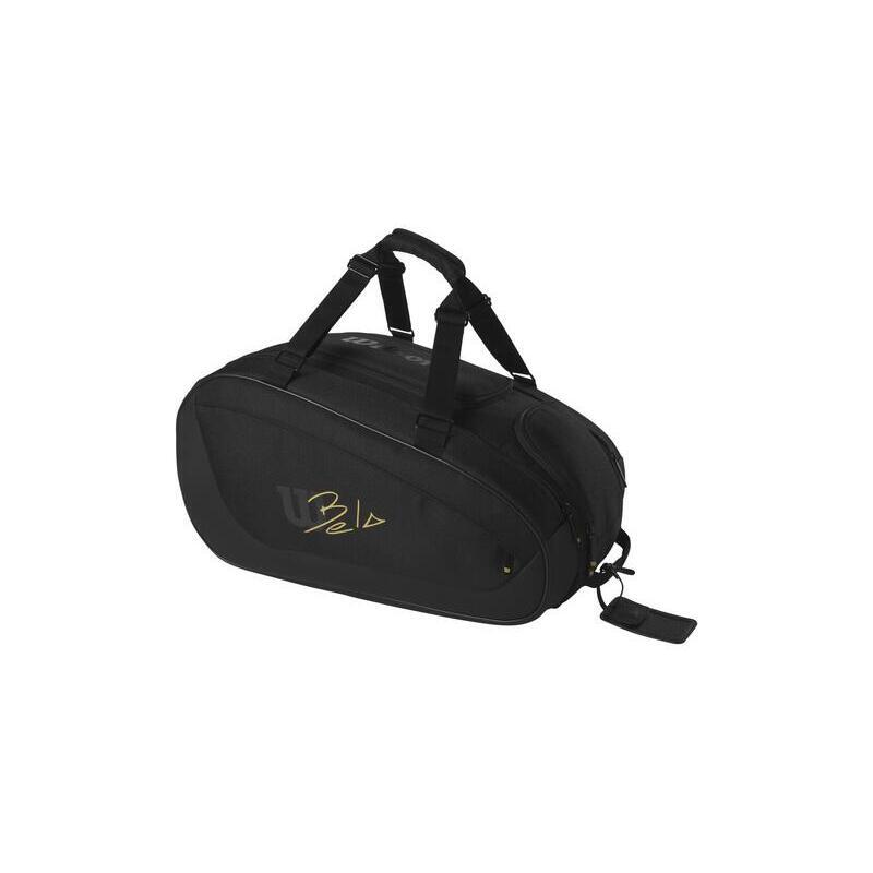 Wilson - Sac De Raquette De Padel Wilson Bela Super Tour - Accessoire D'Apprentissage - Noir - Decathlon