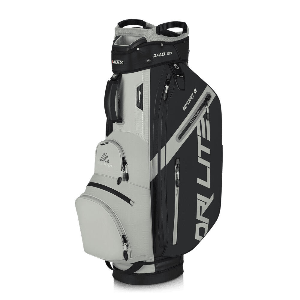 Big Max Blade - Sac Chariot De Golf Big Max Dril Sport 3 - Sac De Golf - Beige|noir - No Size - Decathlon