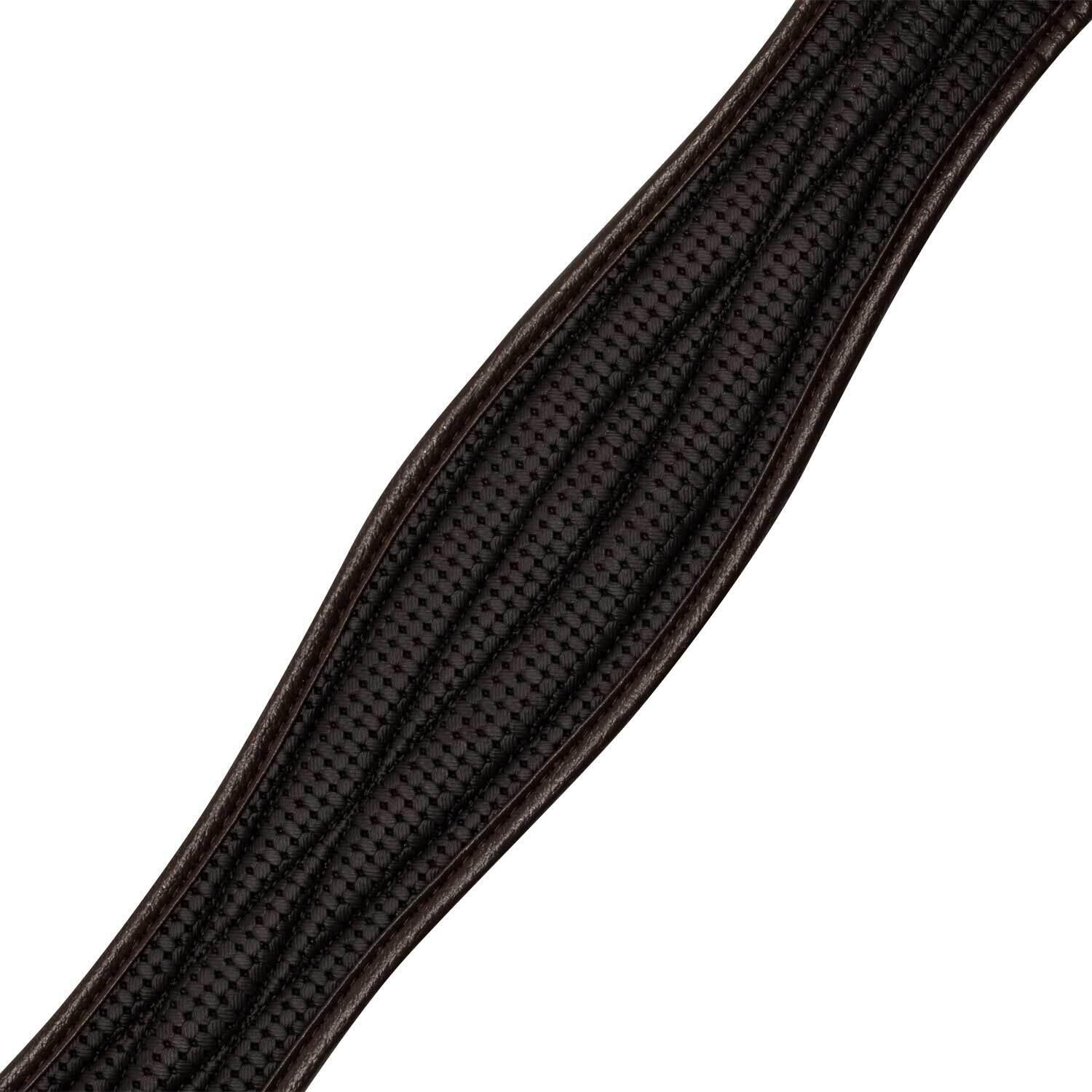 Start FurArtificial - Cinturón De Piel Sintética Para Caballos, Cómodo Cinturón Versátil Con Piel Sintética, Correa Larga Para Un Ajuste óptimo Y Comodidad - FurArtificial (Negro/Miel, 125 Cm