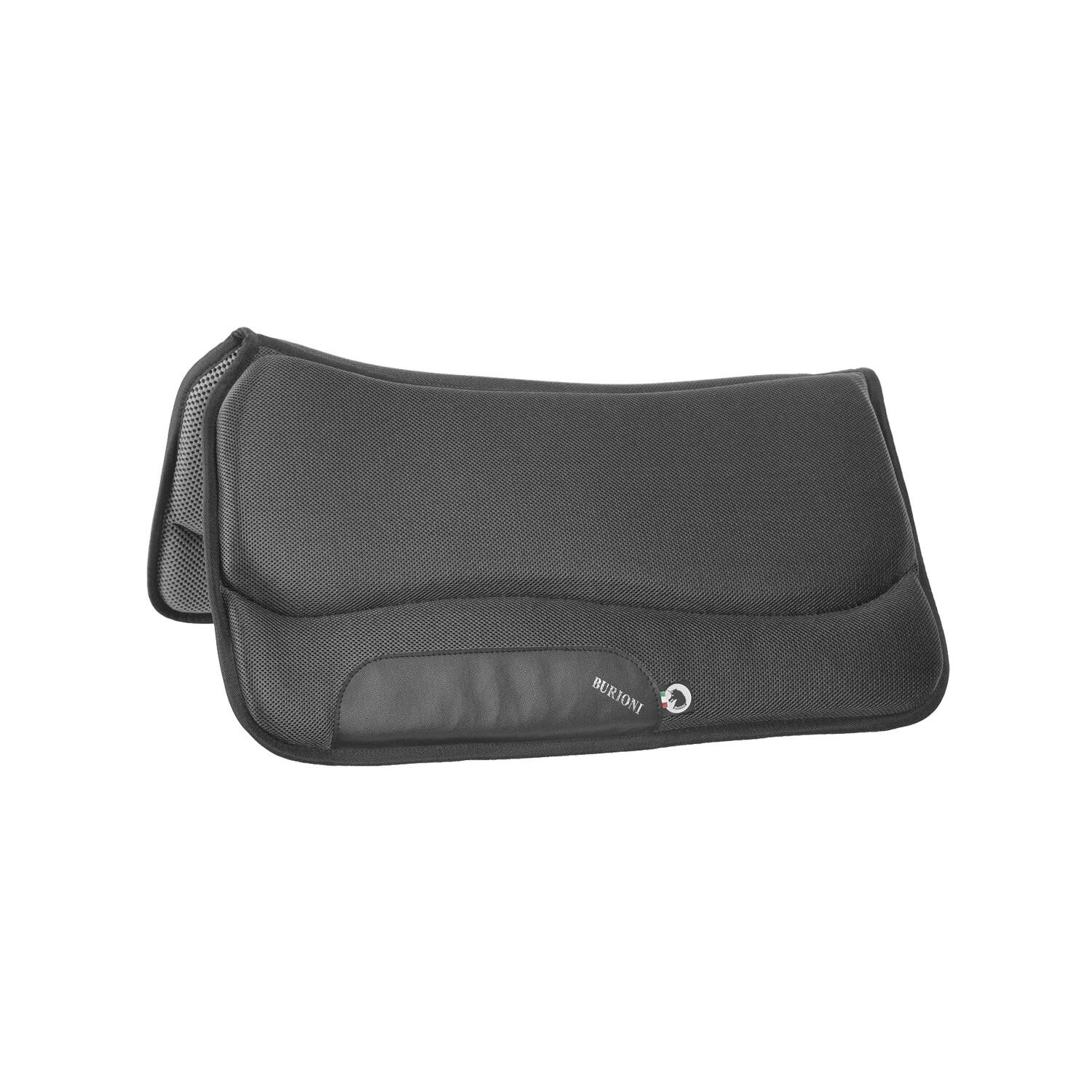 Burioni - Tapis Western Pour Cheval Burioni Techno Sympanova - Tapis De Selle - Noir - No Size - Decathlon