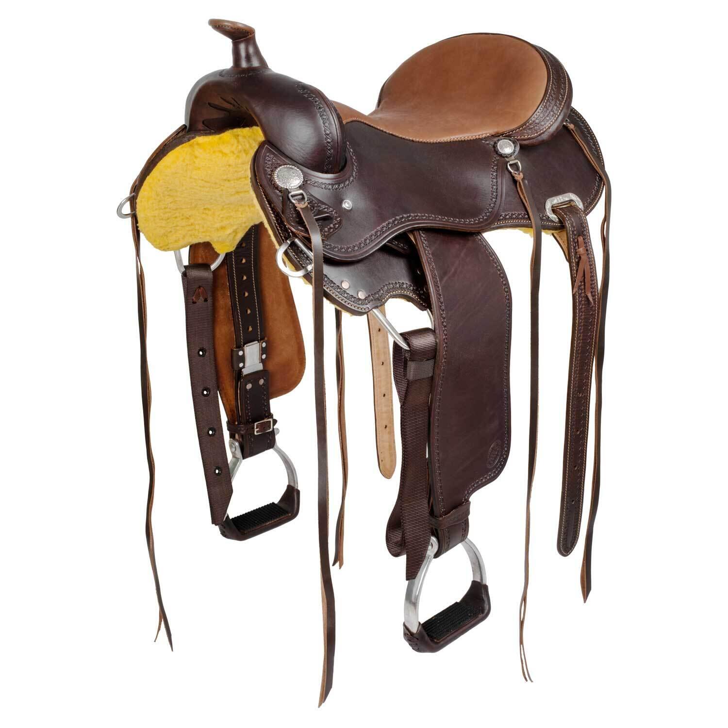Pool's - Selle Pour Cheval Pool's Round Skirt 8020 - Selle D'Équitation - Marron - Decathlon