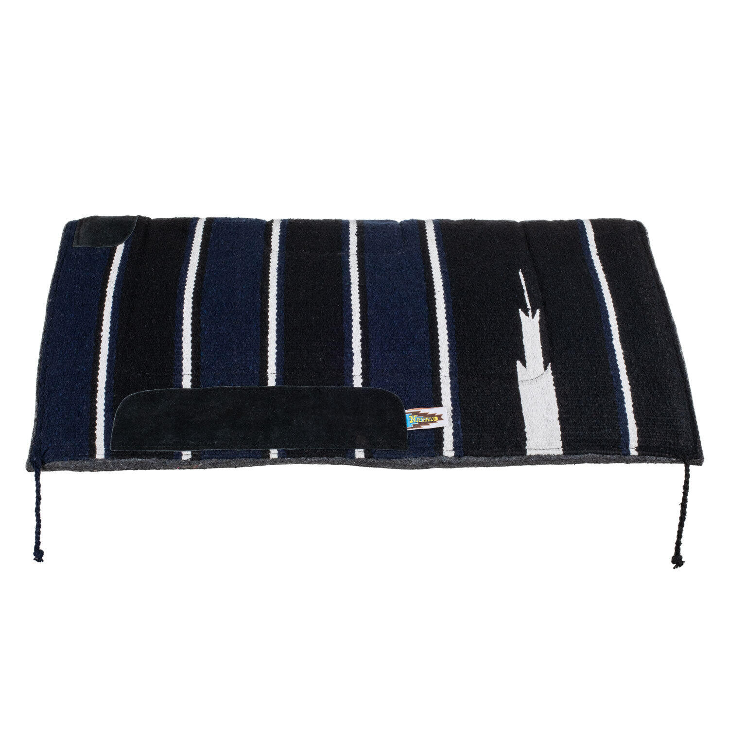 Lakota - Tapis Western Pour Cheval En Feutre Lakota Navajo - Tapis De Selle - Bleu - No Size - Decathlon