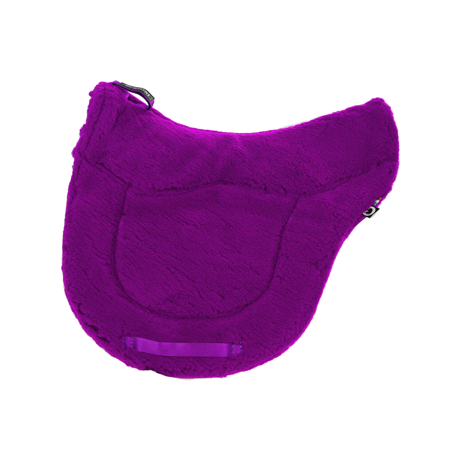 Housse De Selle Polaire Mauve-rose