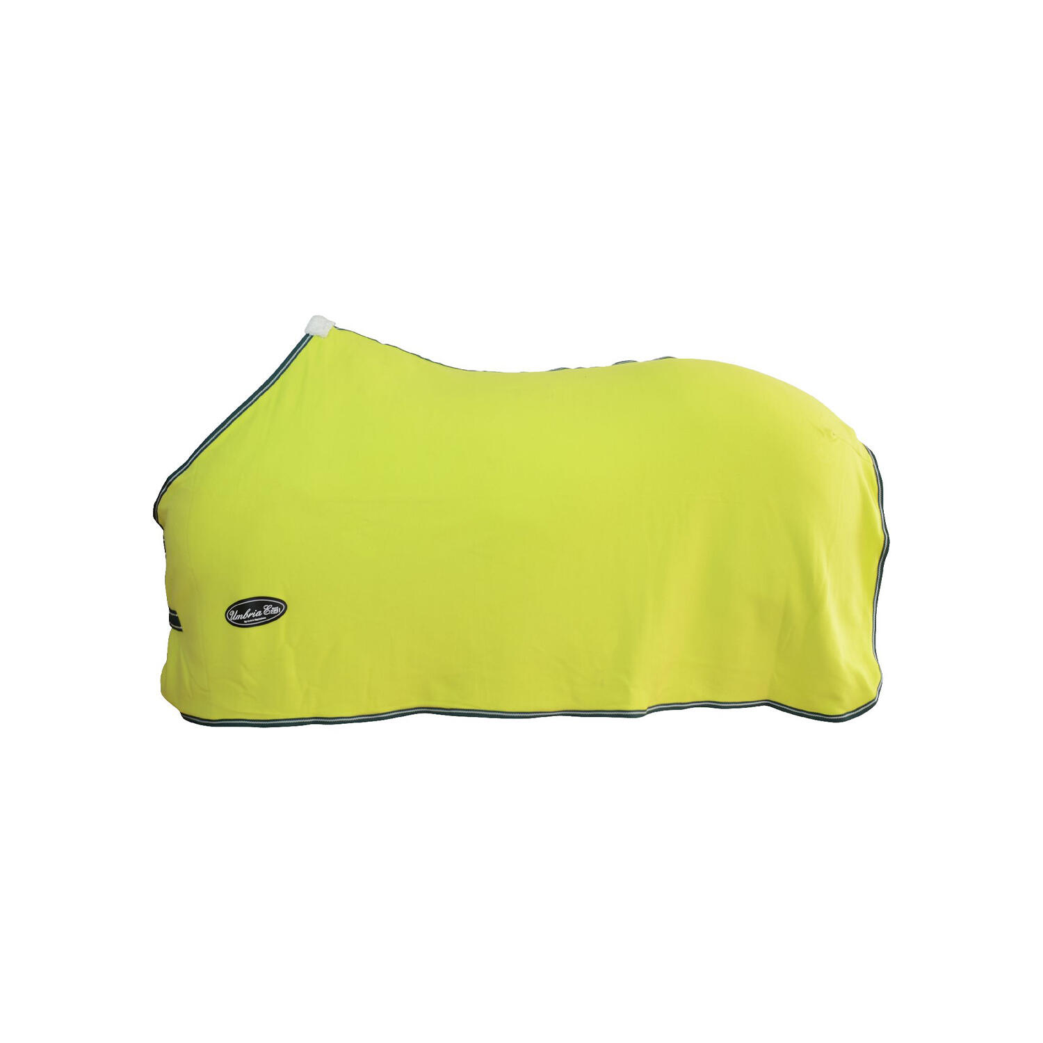 Umbria Equitazione - Couverture Polaire Pour Cheval Antipilling Umbria Equitazione - Couverture Cheval - Jaune|vert - 125 Cm - Decathlon