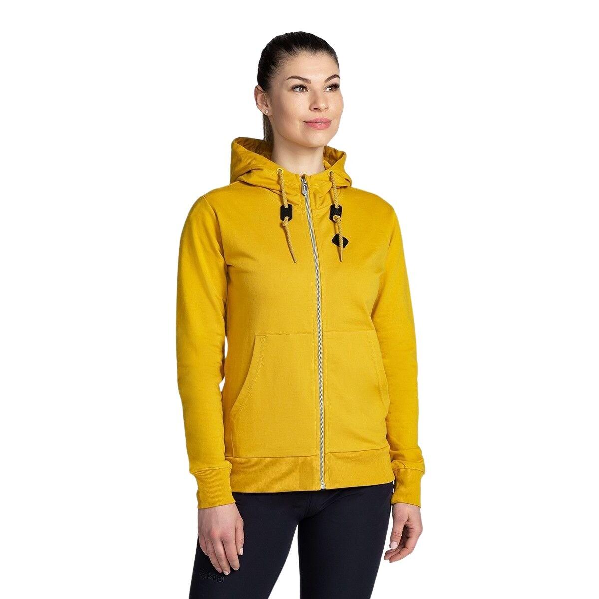 Kilpi - Sweatshirt Femme Kilpi Tarali - Sweat-shirt - Jaune - 44 L - Decathlon