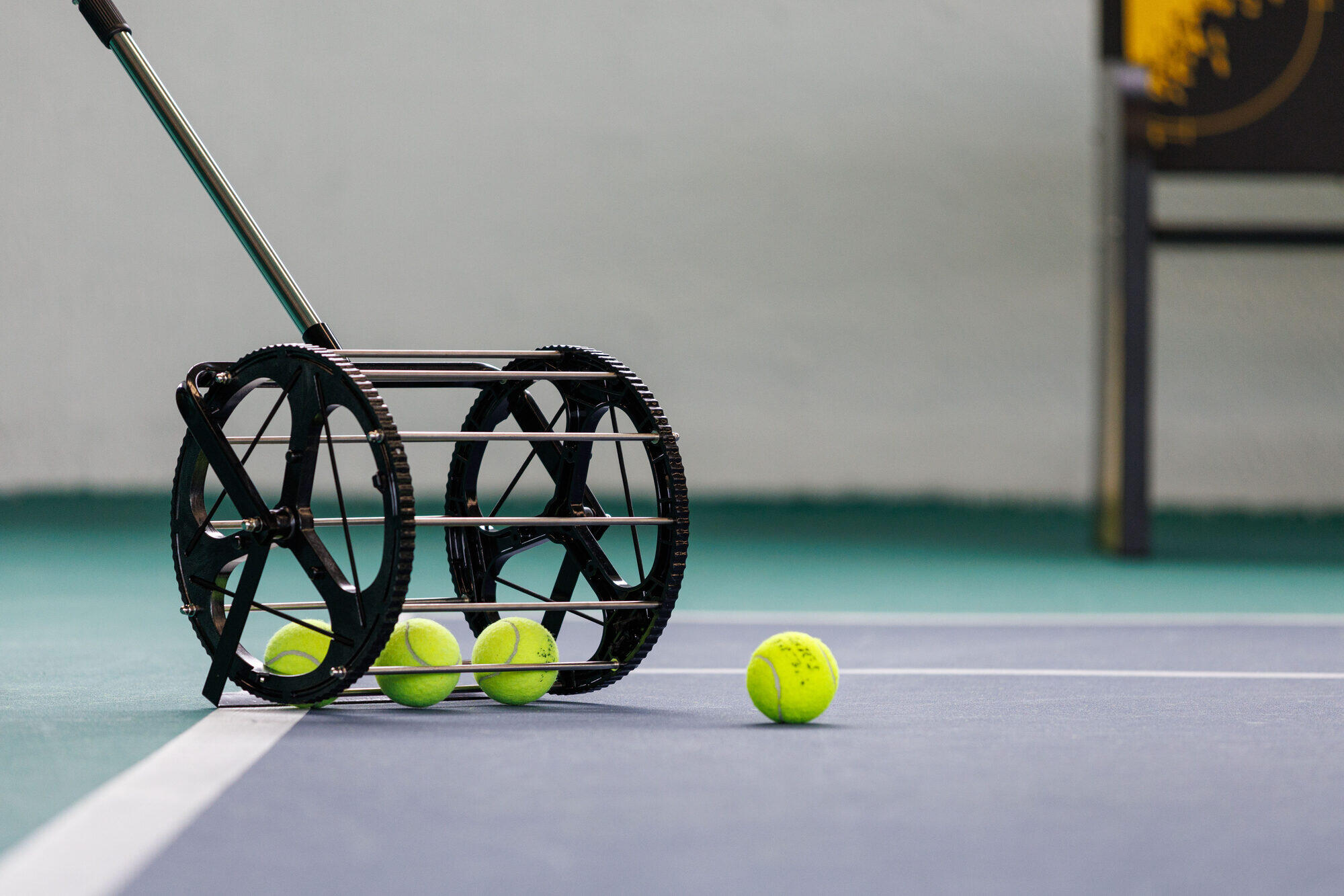 Collecteur de balle de tennis- Pour ramasser jusqu'à 50 balles 4/5