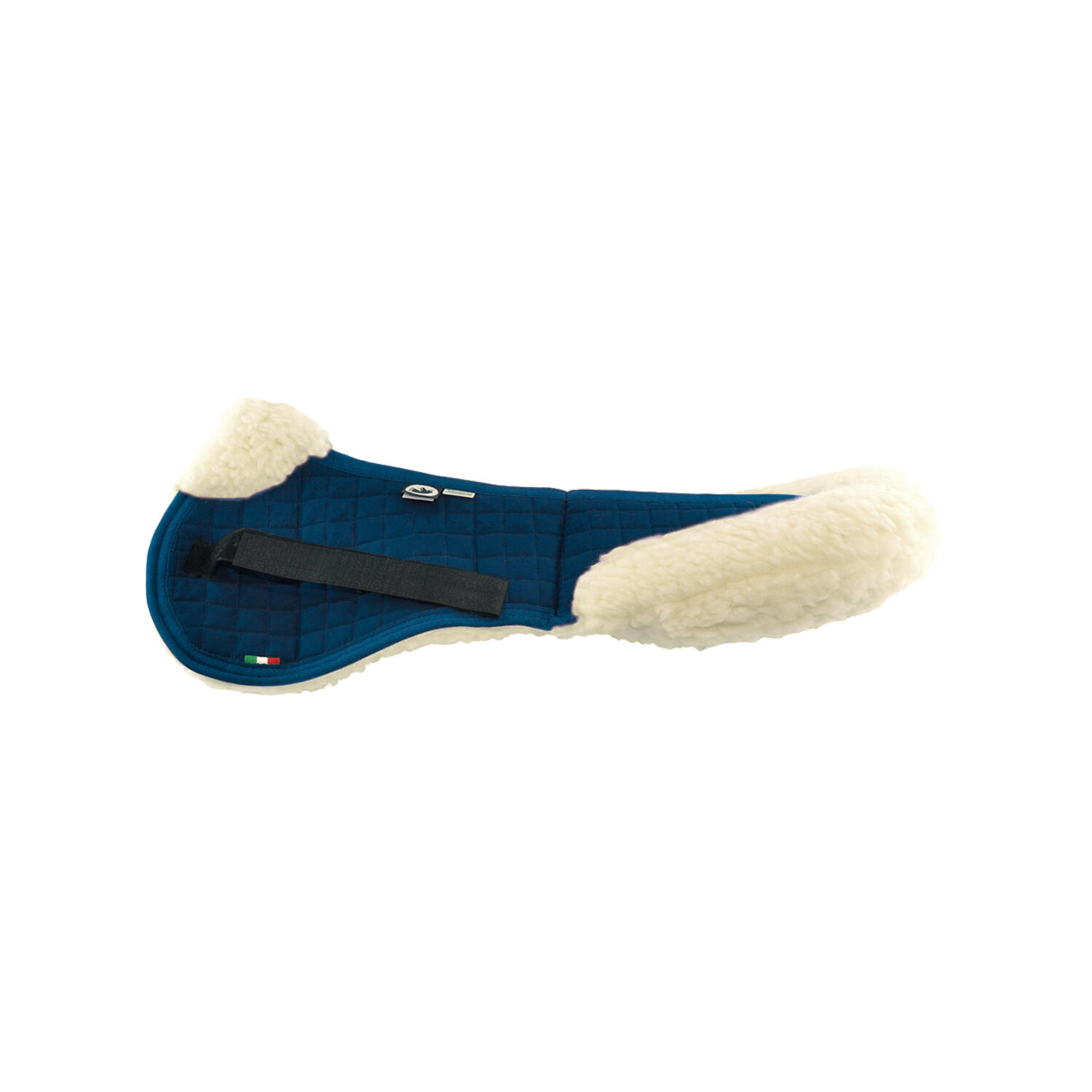 Burioni - Amortisseur Pour Cheval Avec Grip En Coton Et Laine Burioni - Pad De Garrot - Bleu - Fs - Decathlon