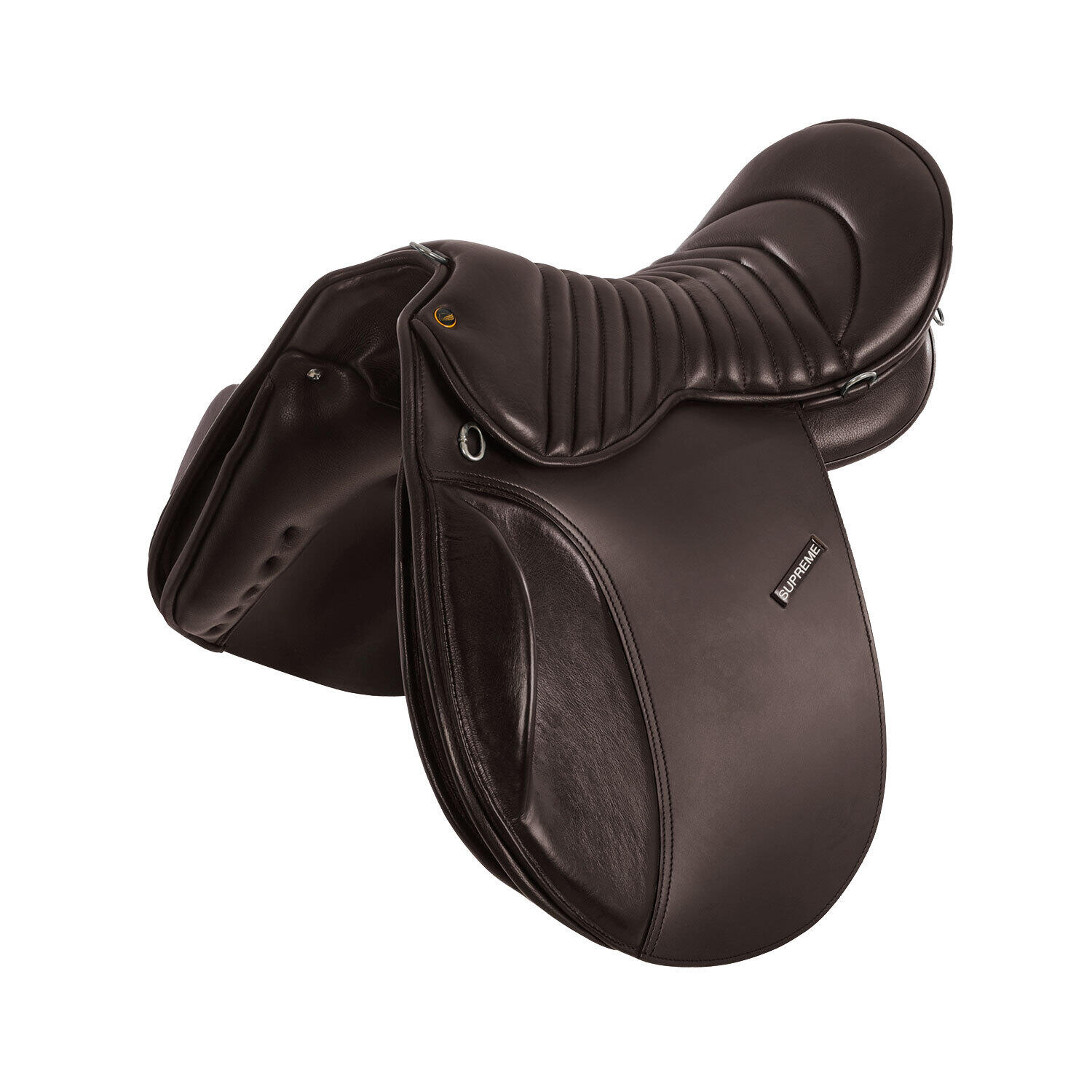 Supreme - Selle Pour Cheval De Randonnée Avec Gorge Supreme - Selle D'Équitation - Marron - Decathlon