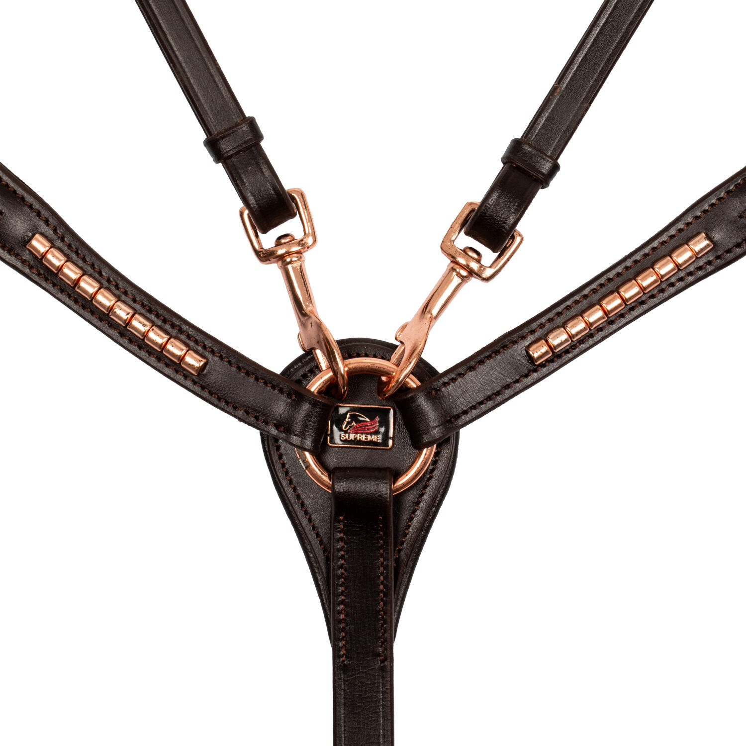 Halsband mit Leder-Gabel Supreme 2/4