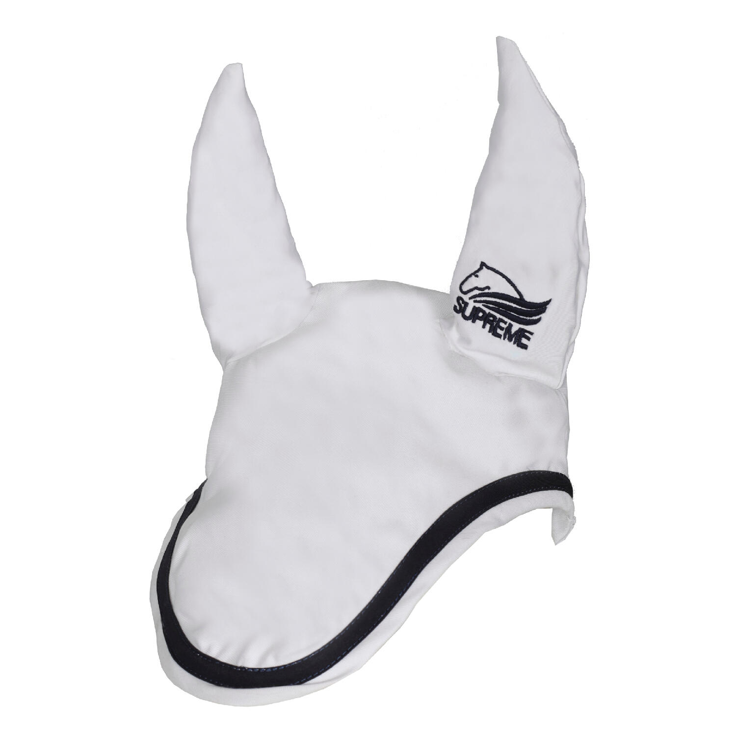 Supreme - Bonnet Anti-mouches Pour Cheval Supreme - Bonnet Cheval - Blanc|bleu - No Size - Decathlon