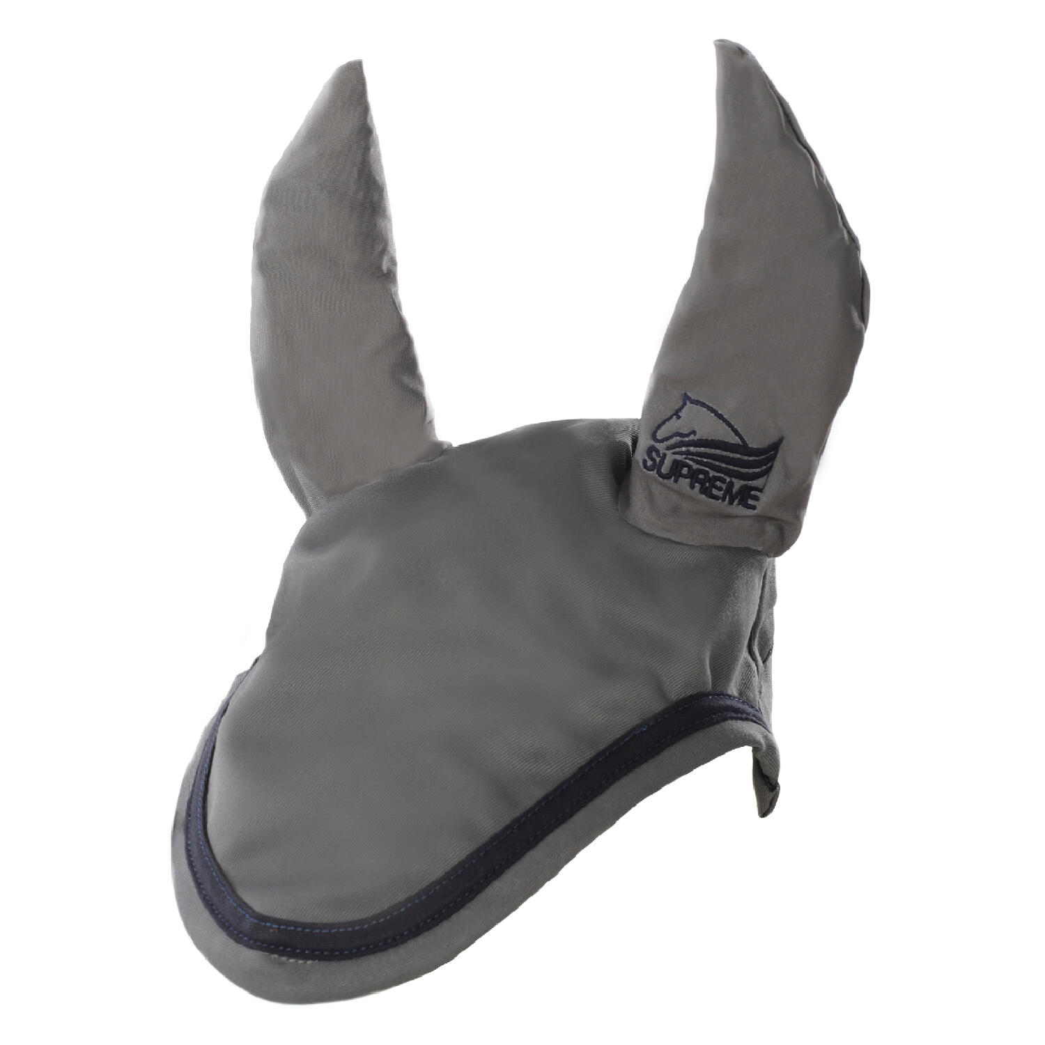 Supreme - Bonnet Anti-mouches Pour Cheval Supreme - Bonnet Cheval - Bleu|gris - No Size - Decathlon