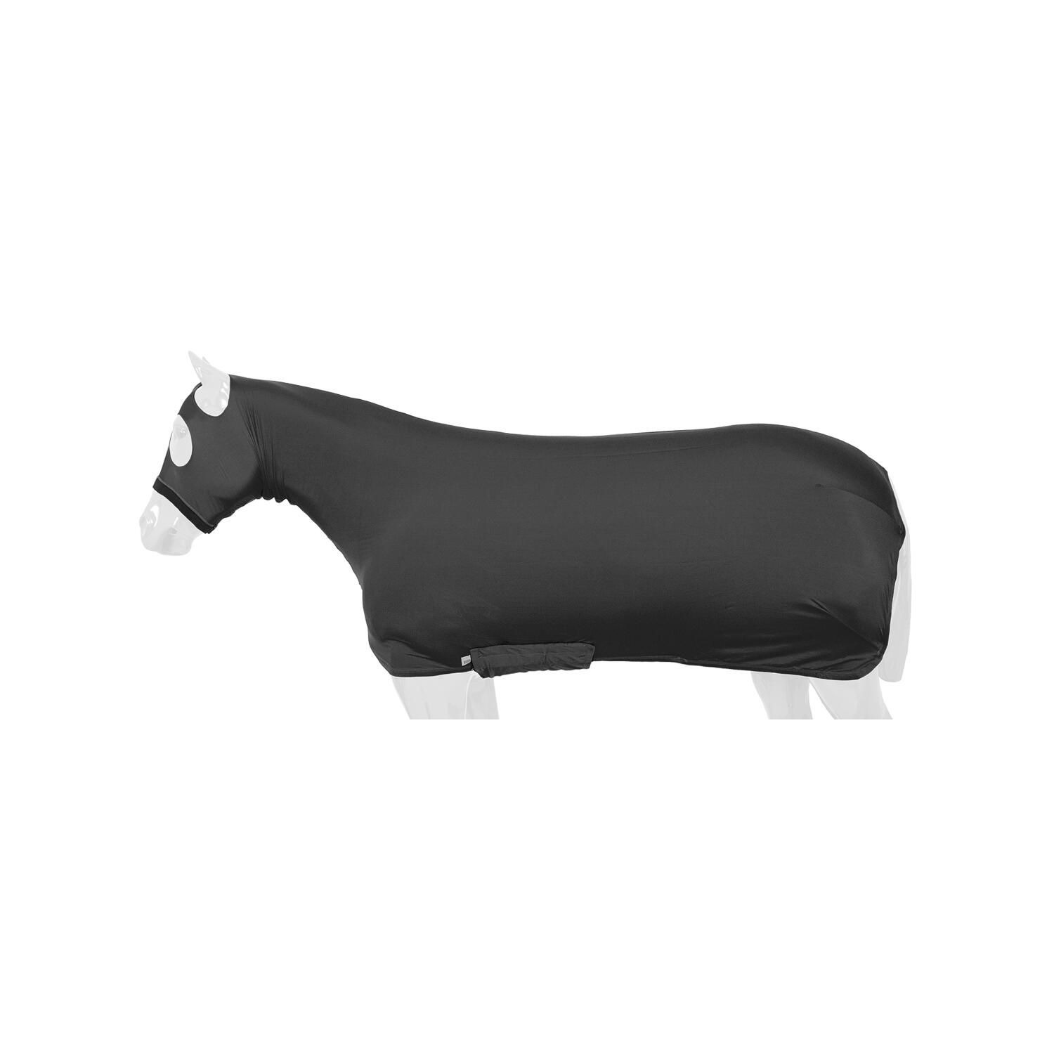 Pro-tech - Couverture Extensible Pour Cheval Pro-tech Lycra - Couverture Cheval - Noir - 42 M/l - Decathlon