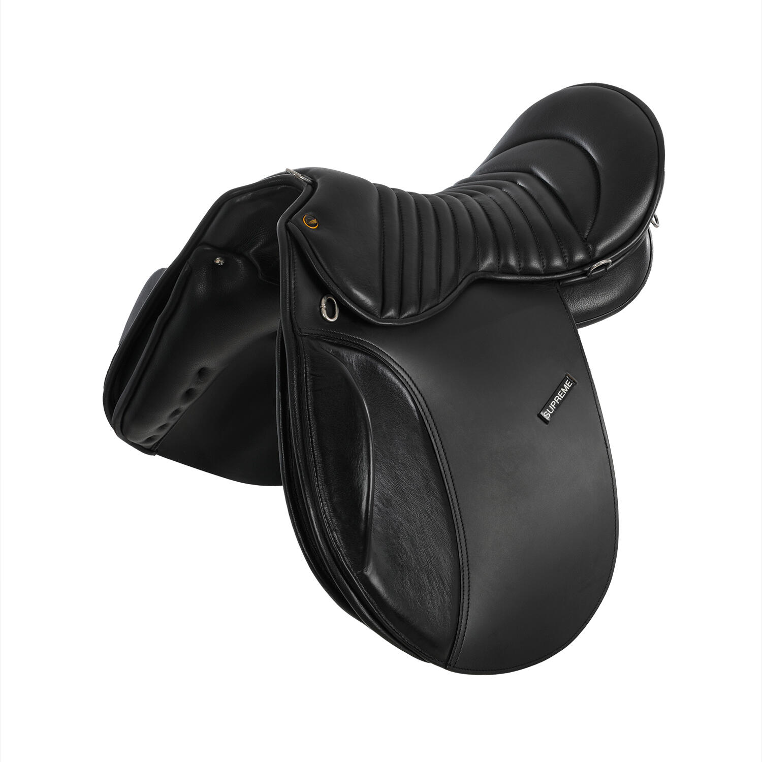 Supreme - Selle Pour Cheval De Randonnée Avec Gorge Supreme - Selle D'Équitation - Noir - Decathlon