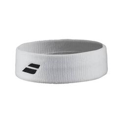 Bandeau Avec Logo Babolat Blanc