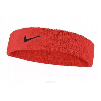 Frotka tenisowa na głowę Nike Swoosh Headband pomarańczowa