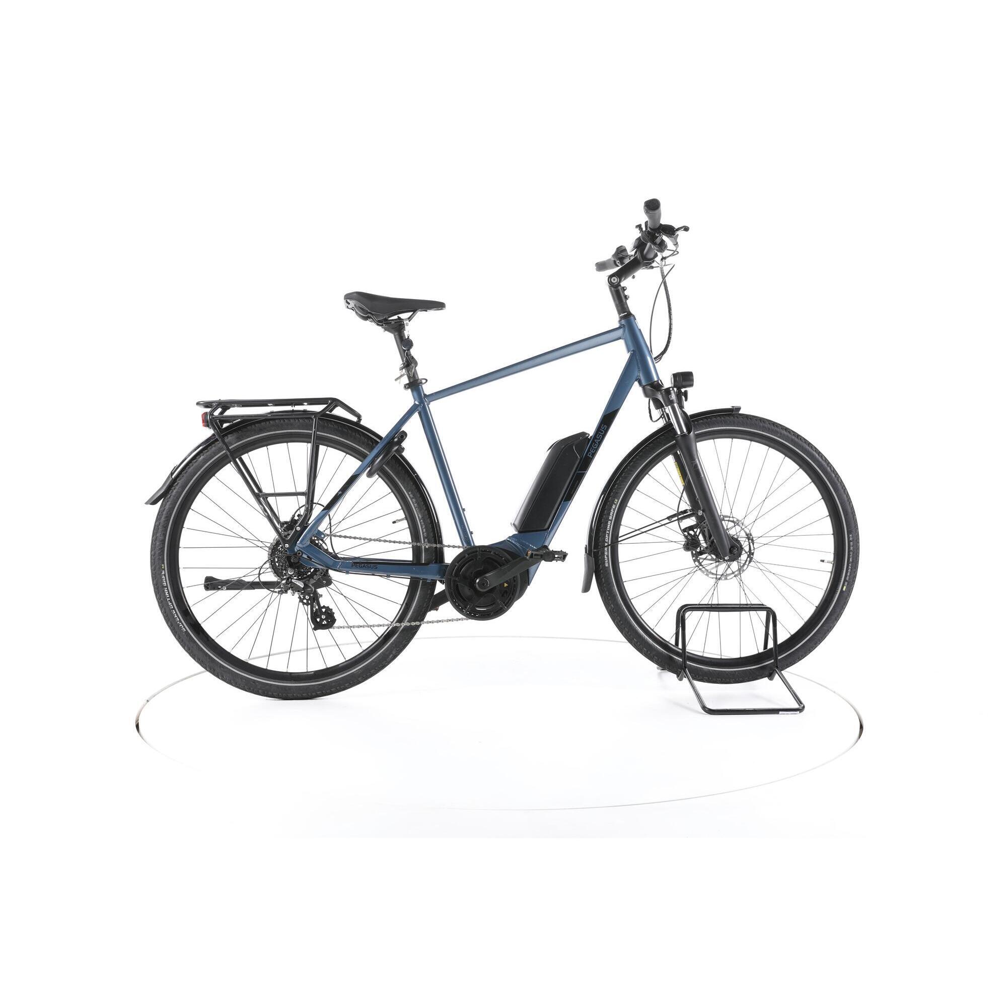 Pegasus - Reconditionné - Pegasus Solero E8 Sport Trekking Vélo Électrique - Très Bon - Vélo De Voyage - Bleu - 55 - Decathlon