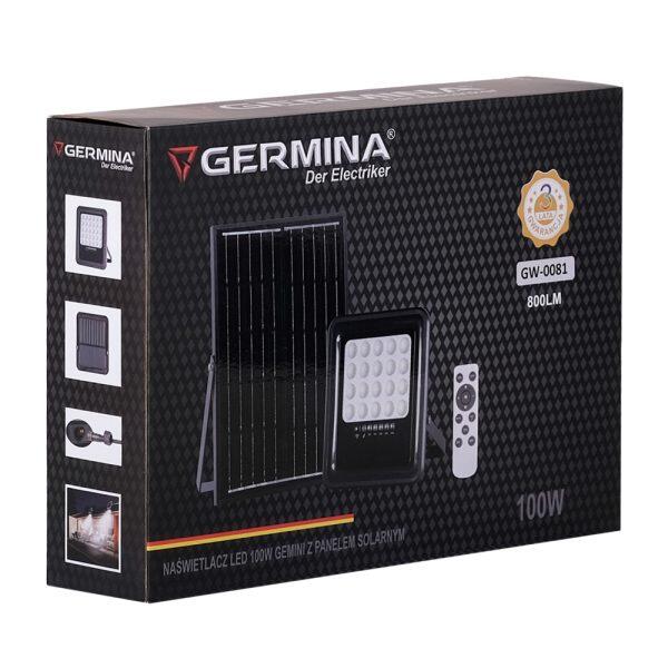 Naświetlacz solarny Gemini 100W Germina 4/5