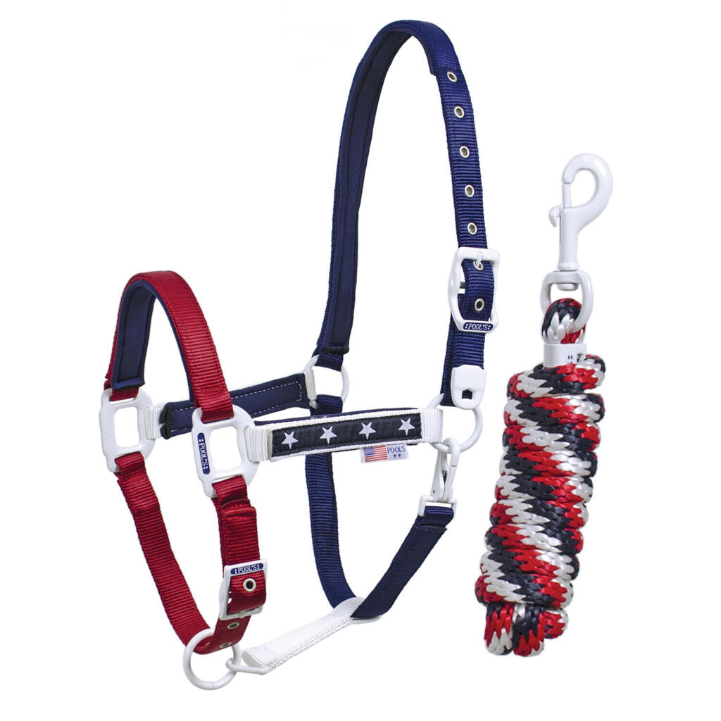 Nylon horse lead with length Pool's USA