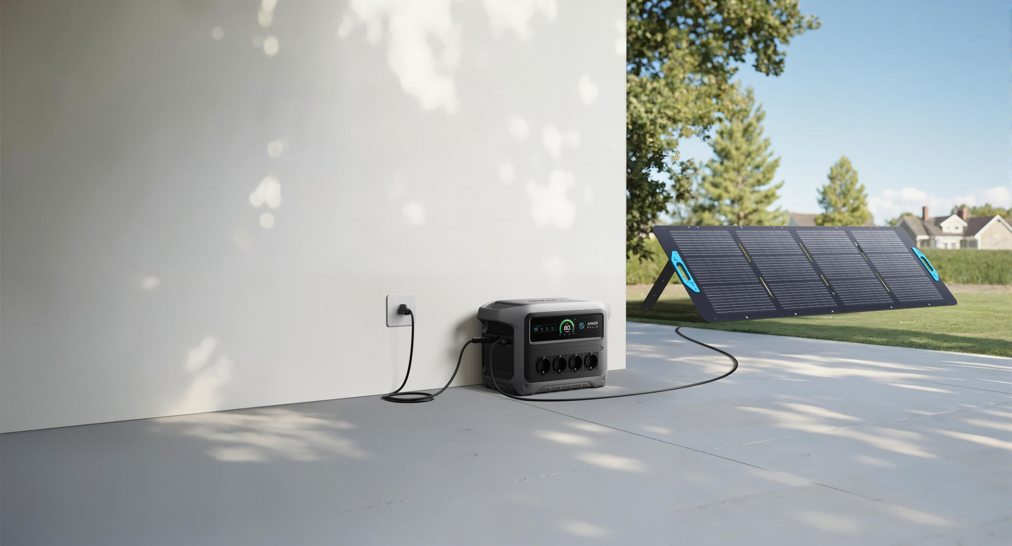 Kit Powerstation Anker C1000X Gen 2 mit Bifaziales Solarpanel 200 W (0% MwSt) 4/8