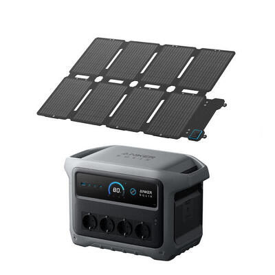 Kit Powerstation Anker SOLIX C1000X Gen 2 mit Solarpanel PS100X (0% MwSt)