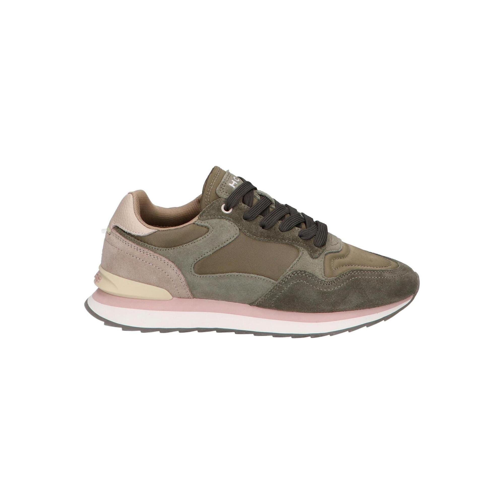 Hoff - Chaussure De Randonnée Baskets Femme Hoff City Los Angeles Ver - Baskets - Gris|vert - Decathlon
