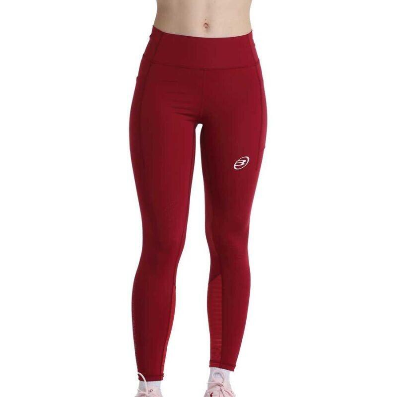 Bullpadel - Legging Femme Bullpadel Erais - Pantalons - Rouge|violet - Decathlon