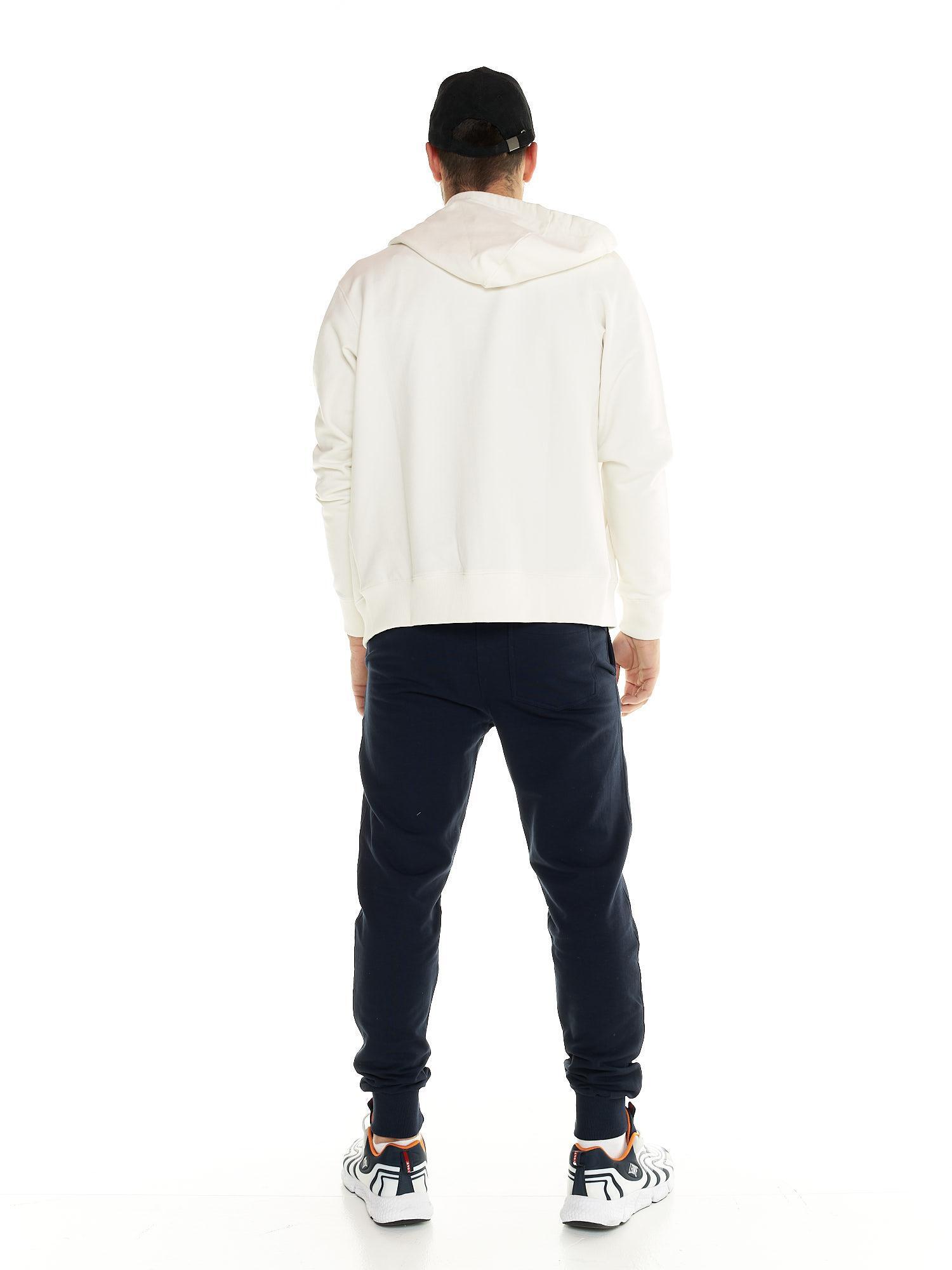 Felpa Leone uomo con cappuccio e zip Basic 3/8