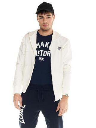 Sweat homme Leone avec capuche et zip Basic