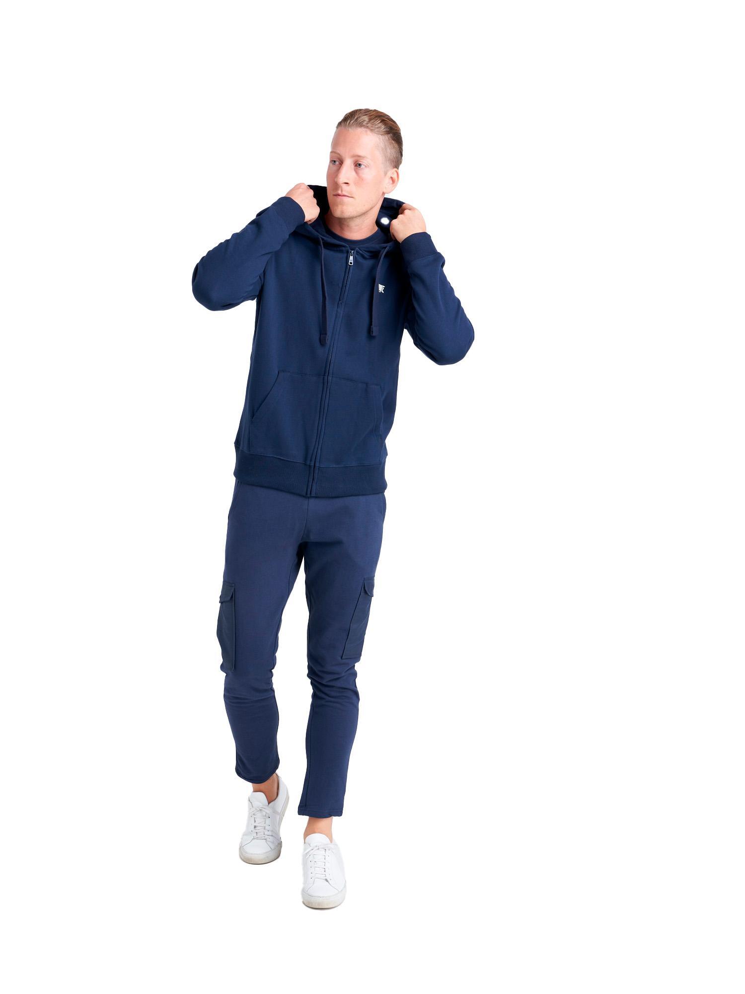 Bluza z bawełna z kaptur na czas wolny na co dzień