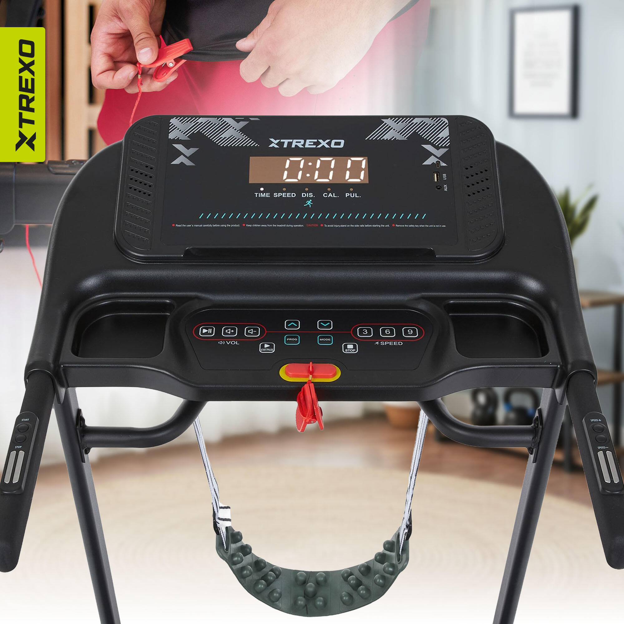 Bieżnia XTREXO X110+ z masażerem 5/7