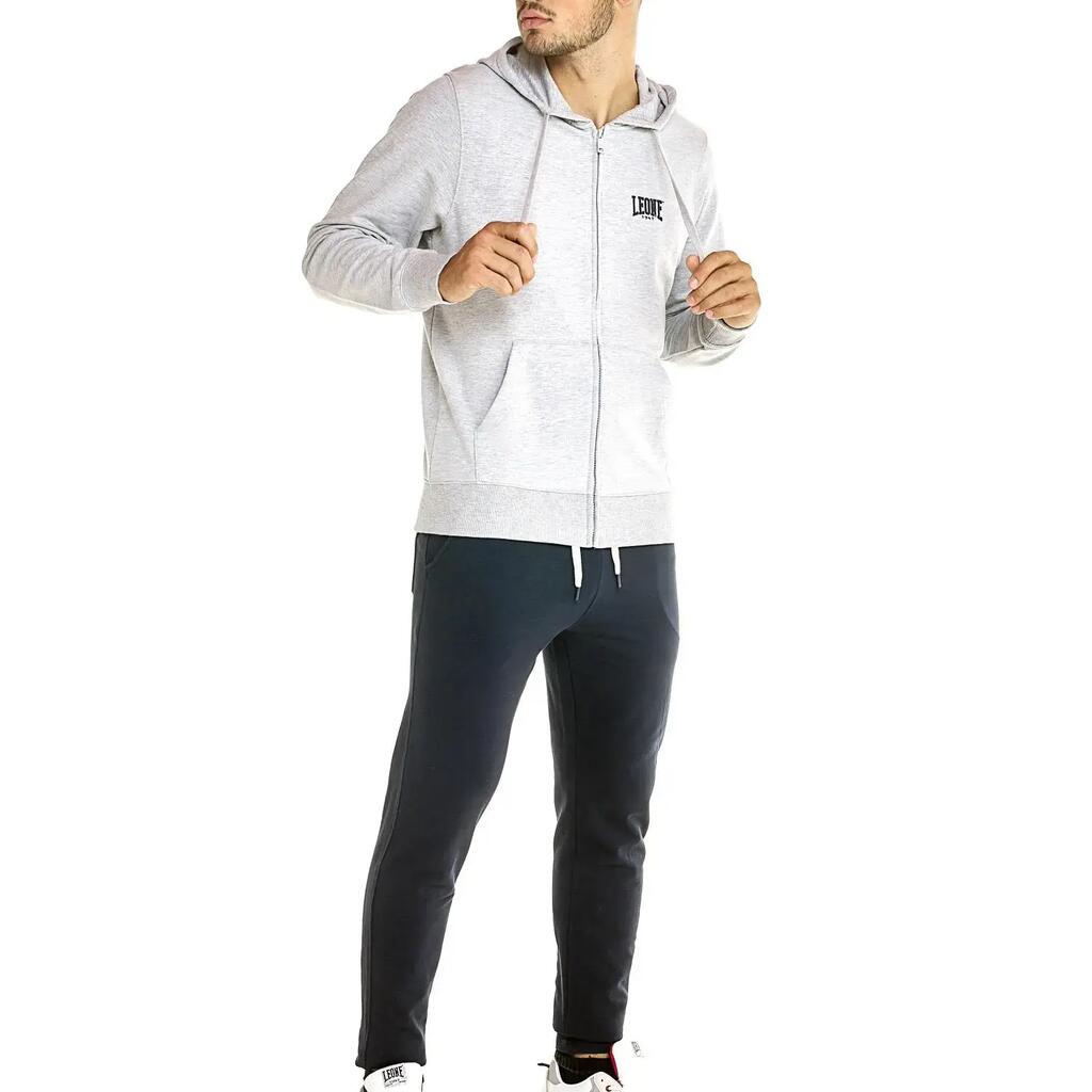 Man hoody full zip basic Small Logo