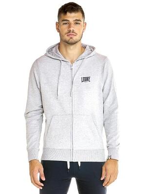 Felpe Leone uomo con cappuccio e zip Basic