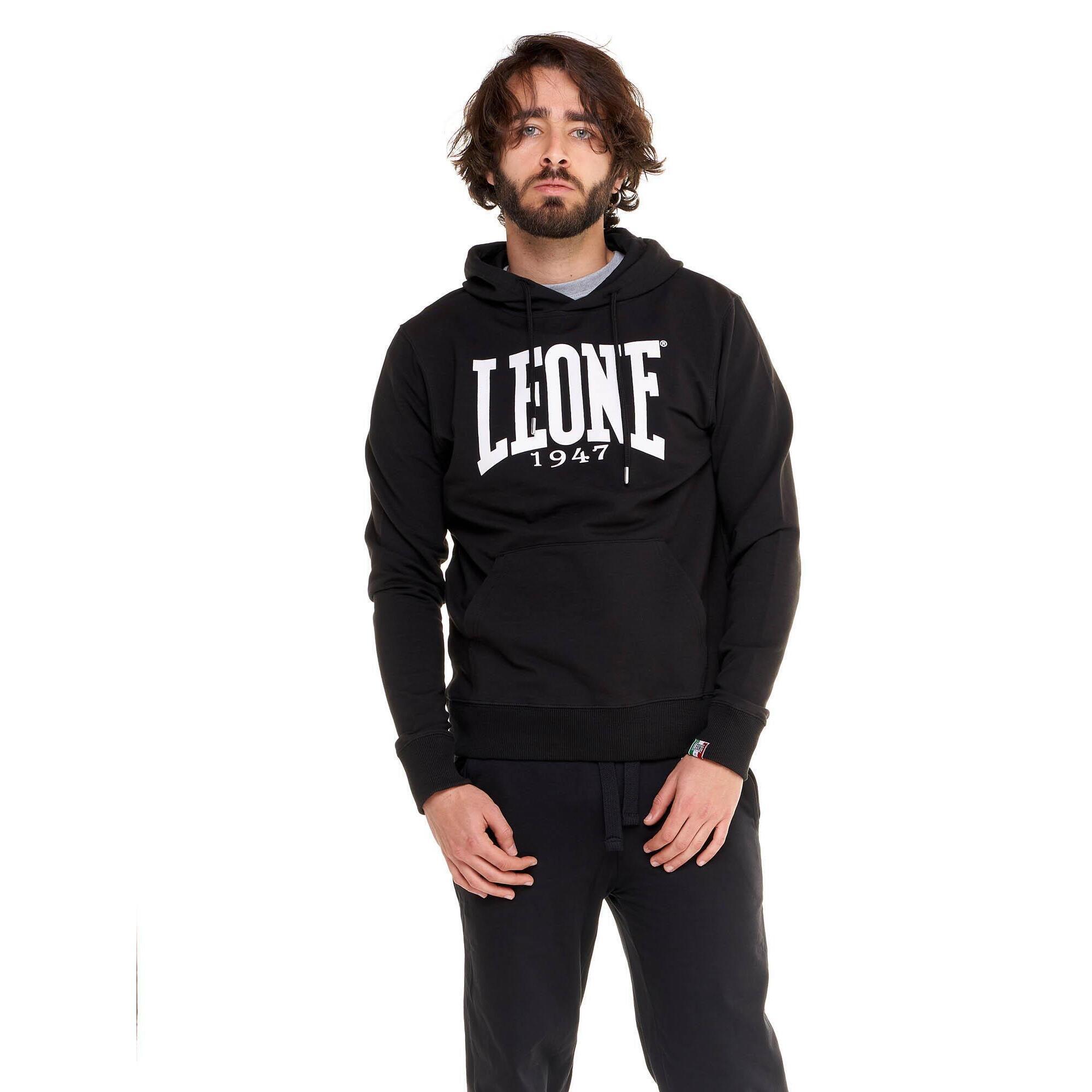 Leone 1947 Apparel - Sweat Homme Leone 1947 Apparel Big Logo En Coton Léger - Sweat-shirt - Noir - Decathlon