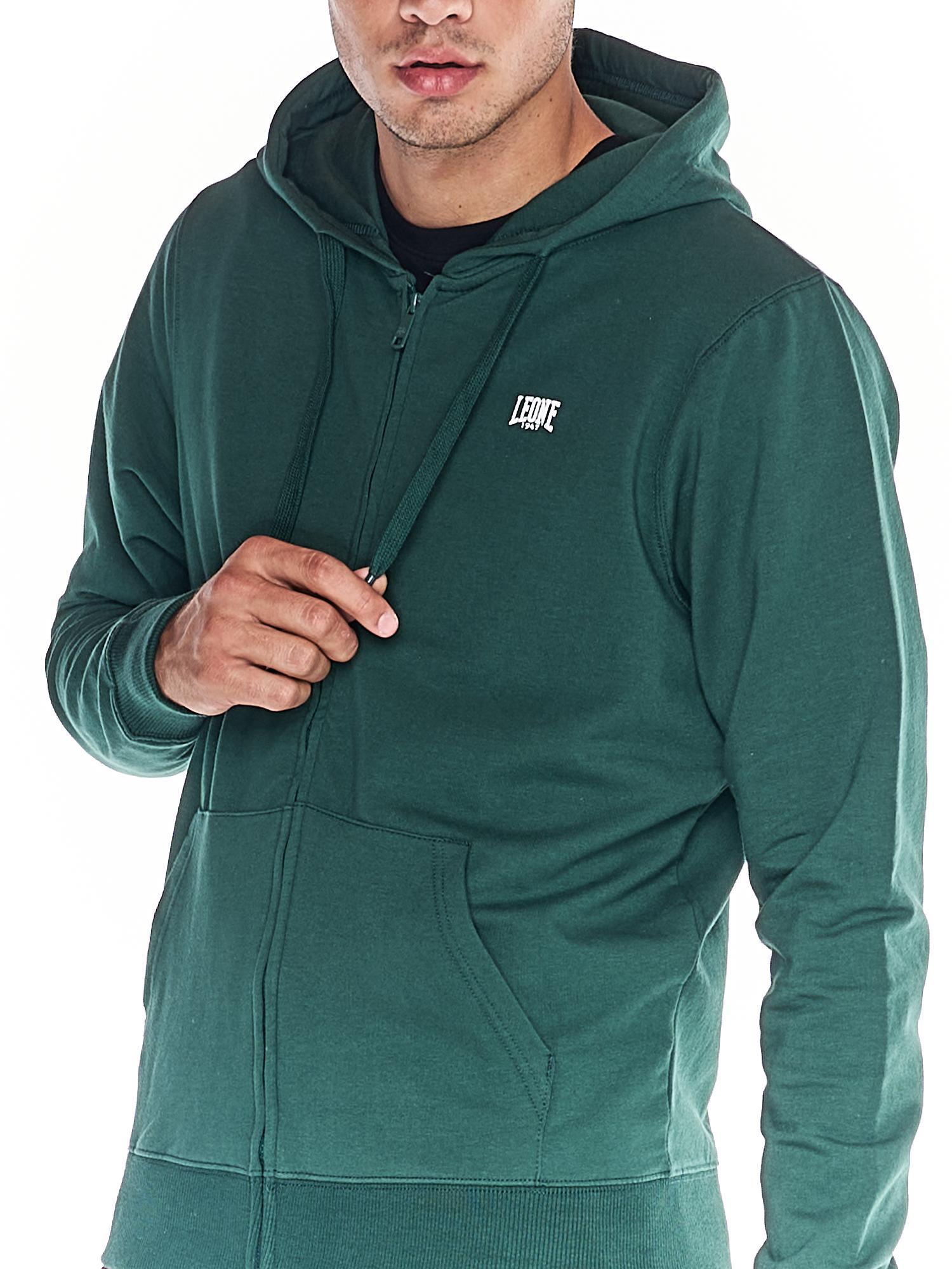Sweat homme Leone avec capuche et zip Basic 5/6