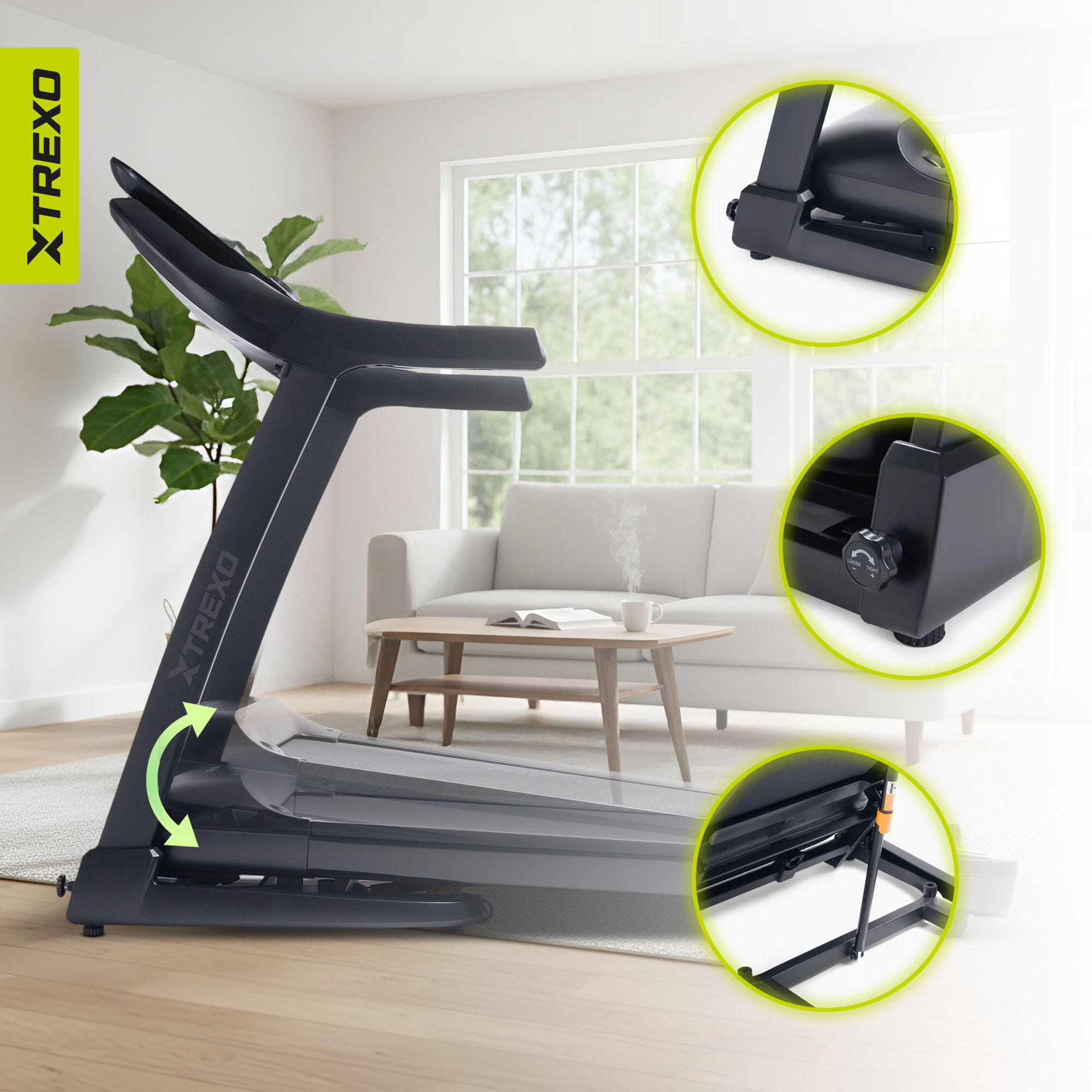 Bieżnia elektryczna XTREXO TXO-X350-B 6/7