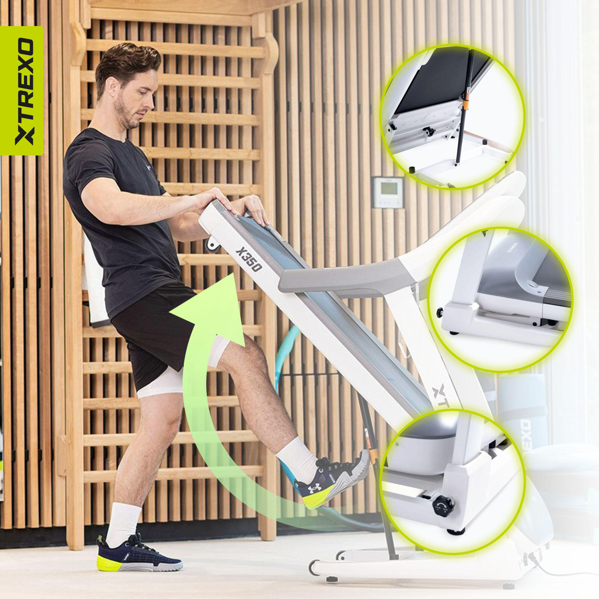 Bieżnia elektryczna XTREXO TXO-X350-W 4/7
