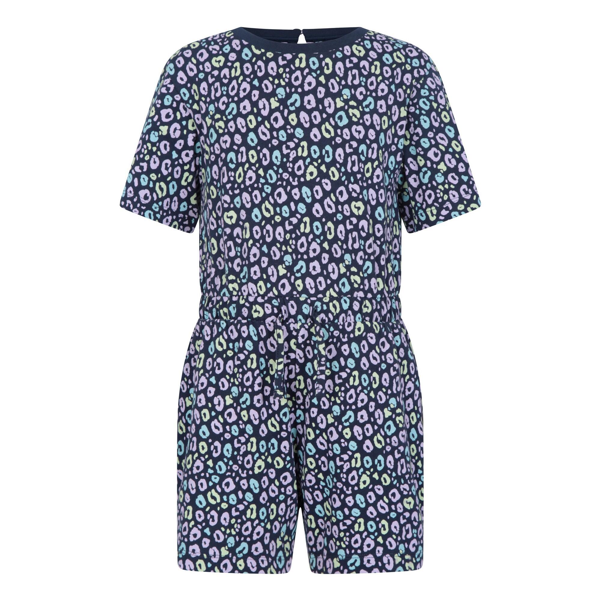 MOUNTAIN WAREHOUSE Girls Poppy Animal Print Playsuit (Mixed)