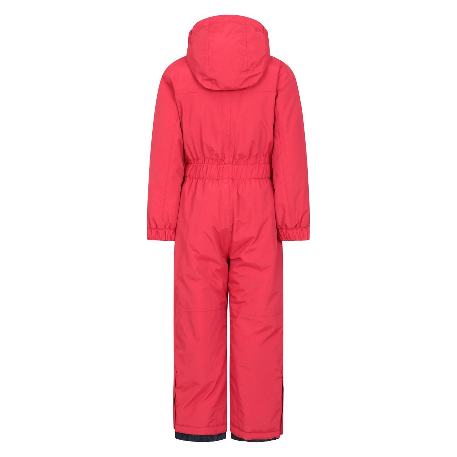Childrens/Kids Cloud All In One Waterproof Snowsuit (Active Red) 2/4