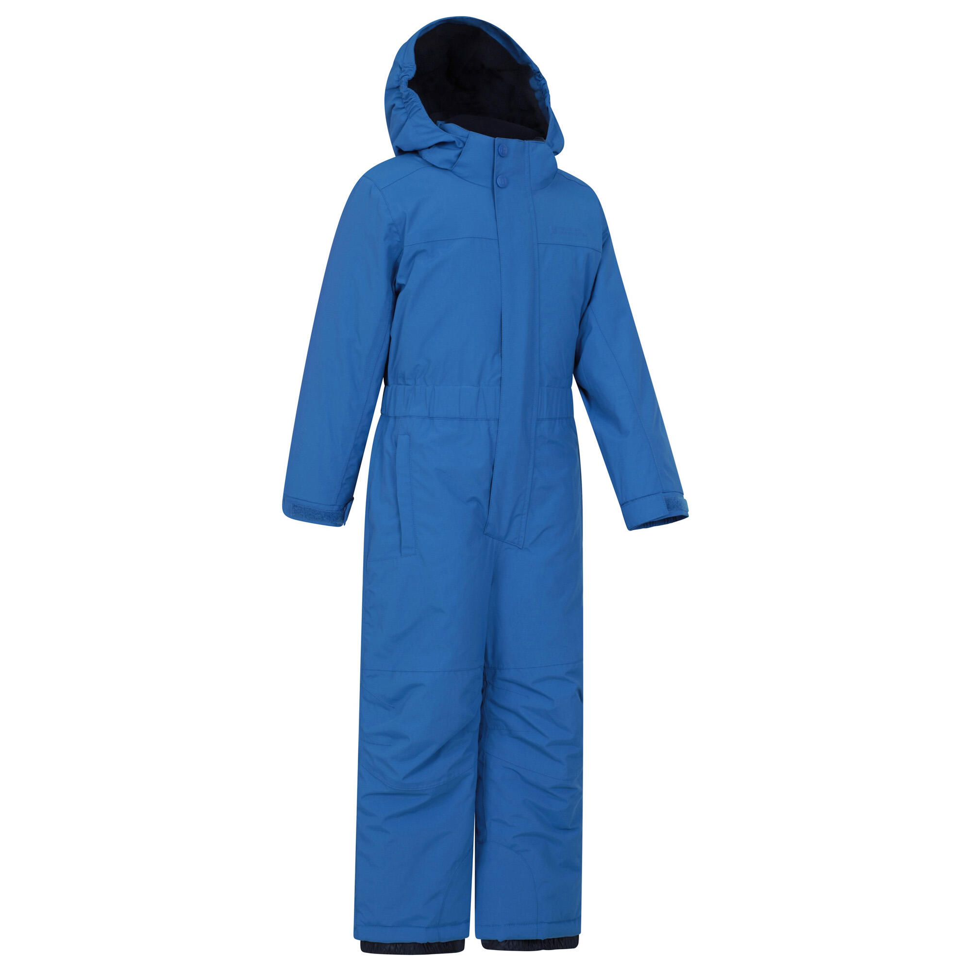 Childrens/Kids Cloud All In One Waterproof Snowsuit (Cobalt) 3/3