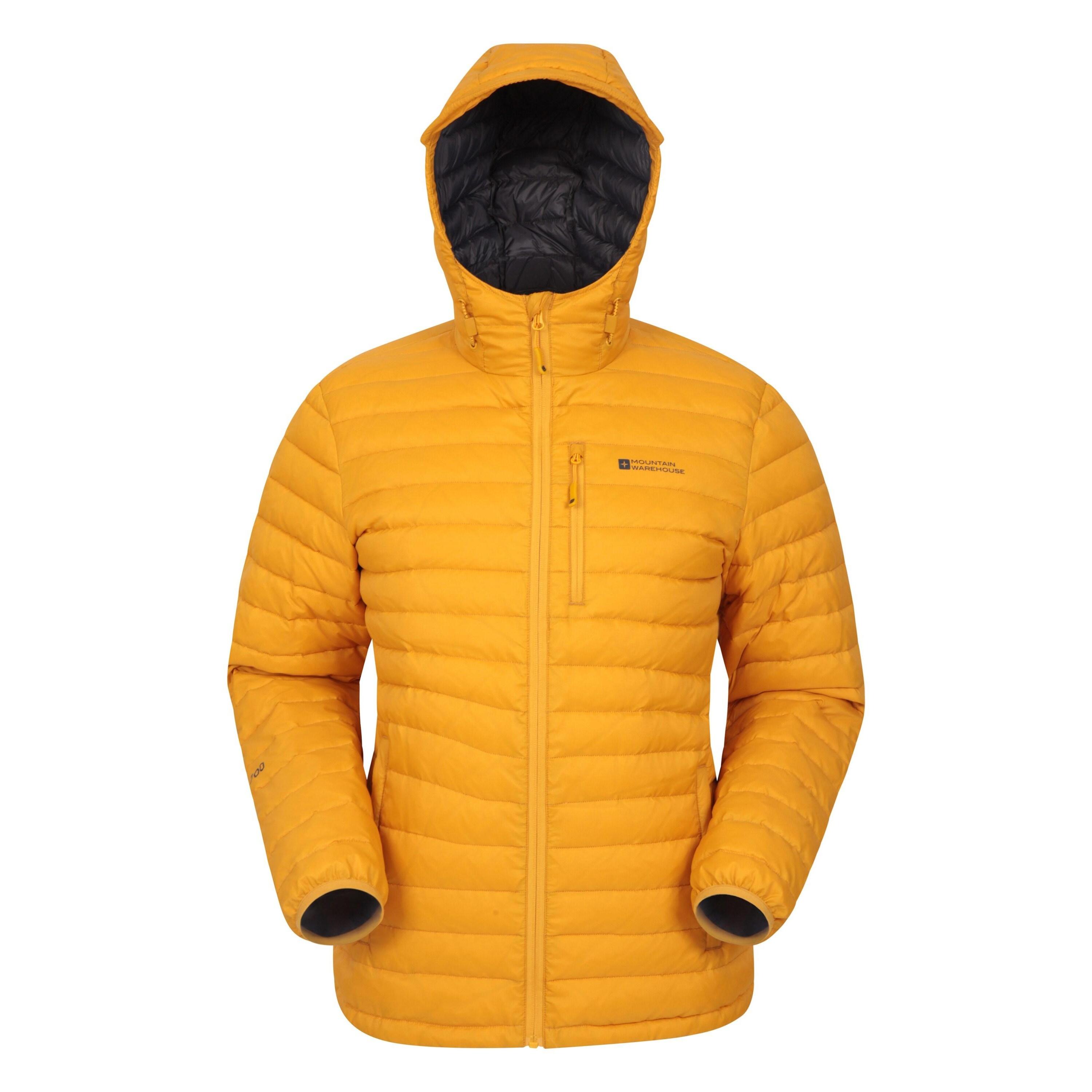 MOUNTAIN WAREHOUSE Mens Henry II Extreme Down Filled Padded Jacket (Mustard)