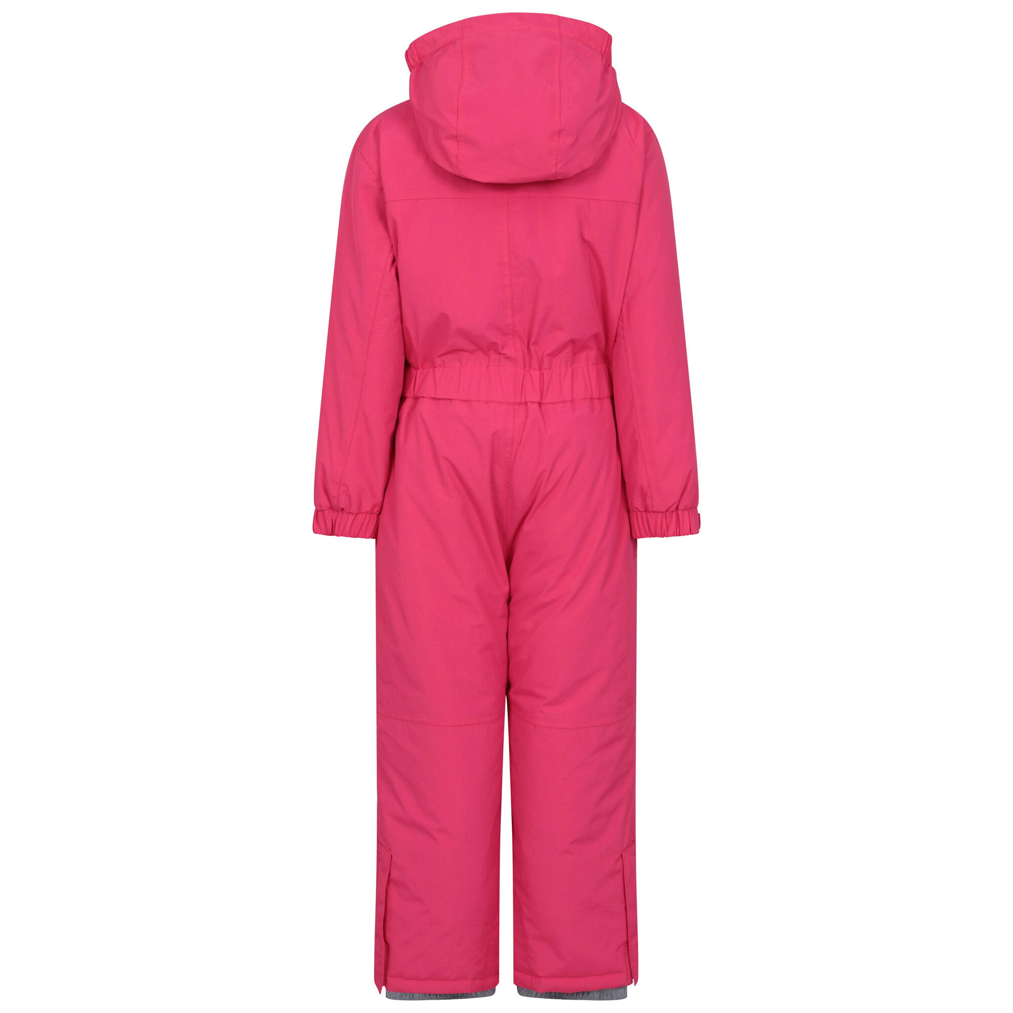Childrens/Kids Cloud All In One Waterproof Snowsuit (Pink) 2/4