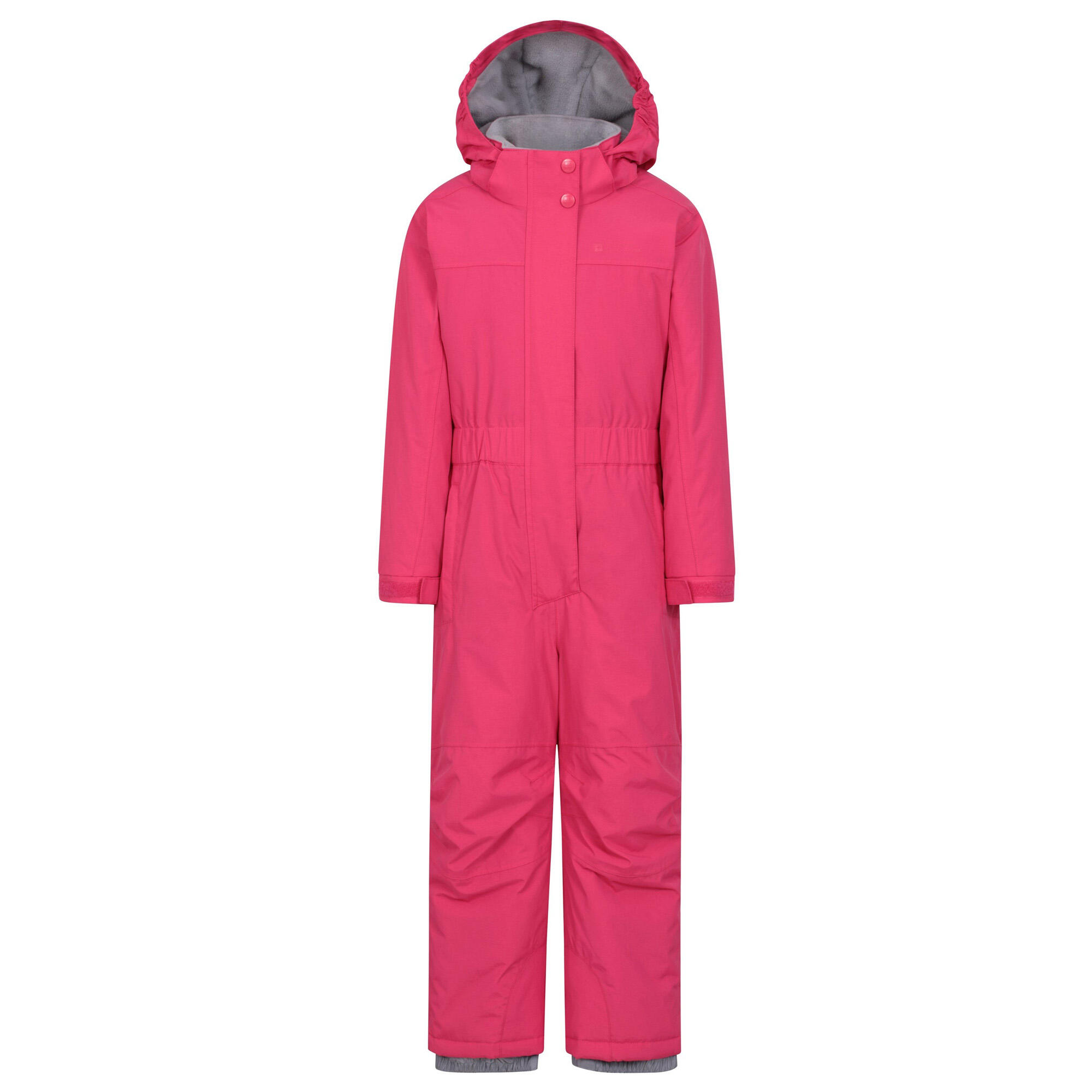 MOUNTAIN WAREHOUSE Childrens/Kids Cloud All In One Waterproof Snowsuit (Pink)